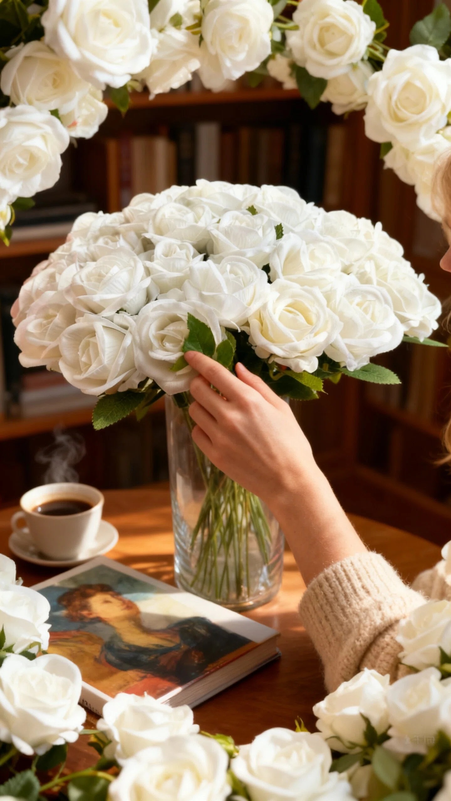 White Roses detail