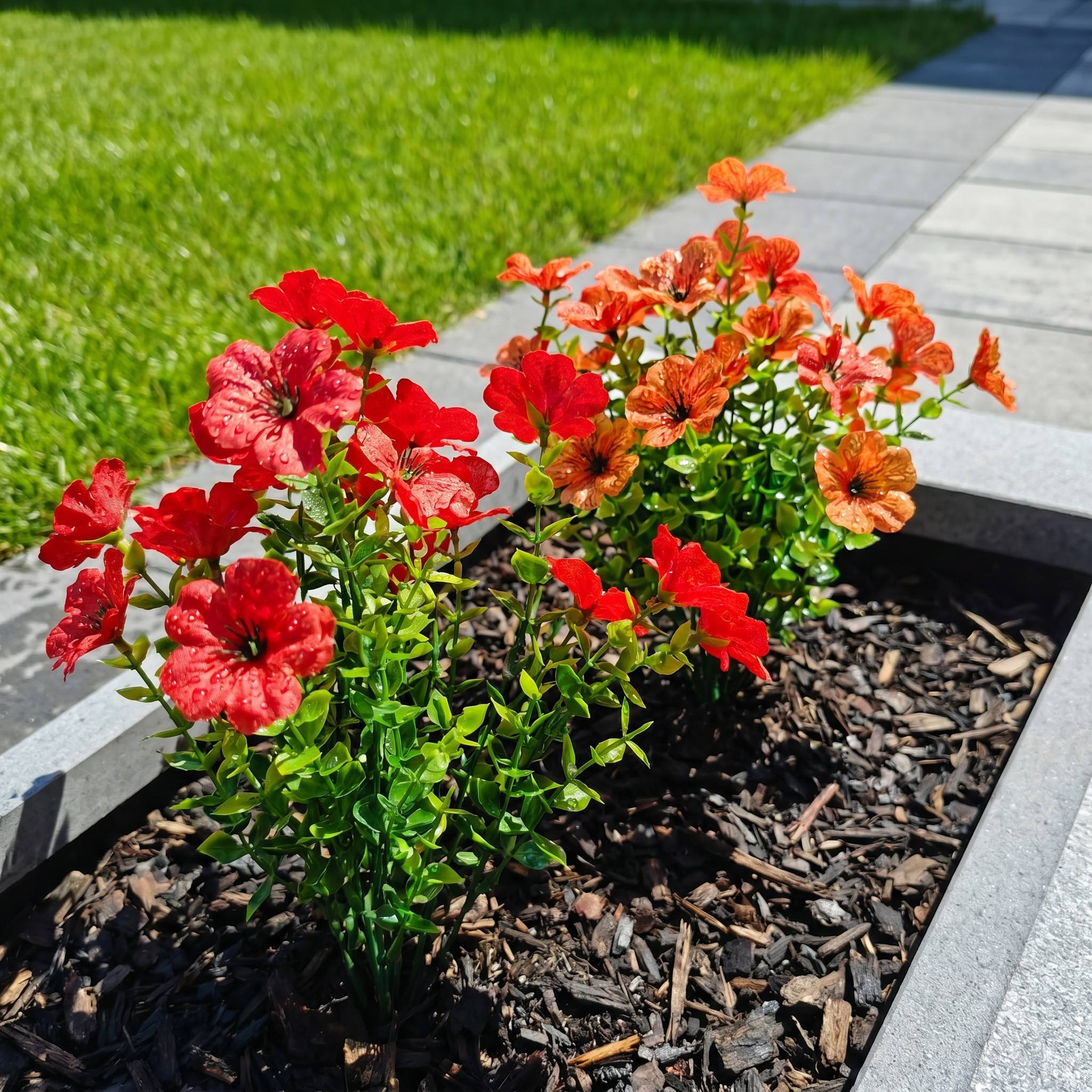 Outdoor multi-color scene